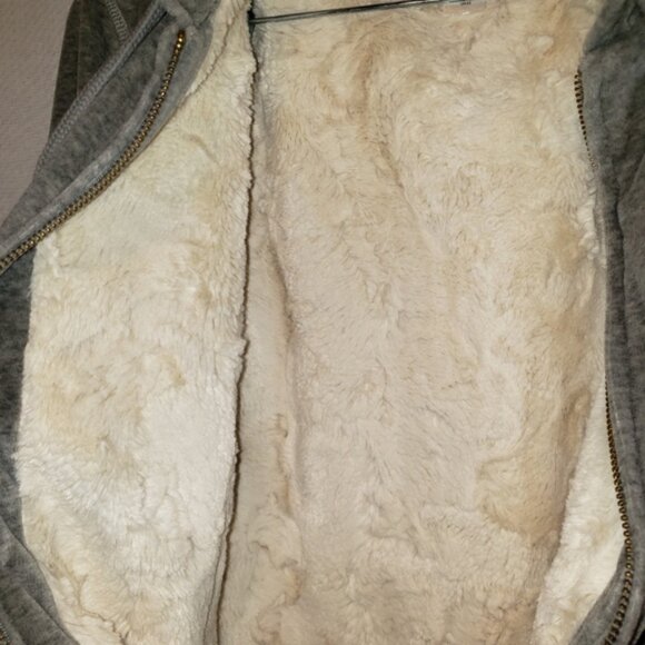 Victoria's Secret LOVE PINK Seqin Hoodie, Velour L - Picture 4 of 8